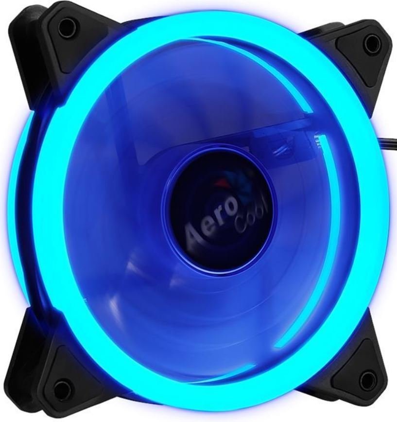 AeroCool Wentylator do obudowy REV AEROREV-120BLUE-LED
