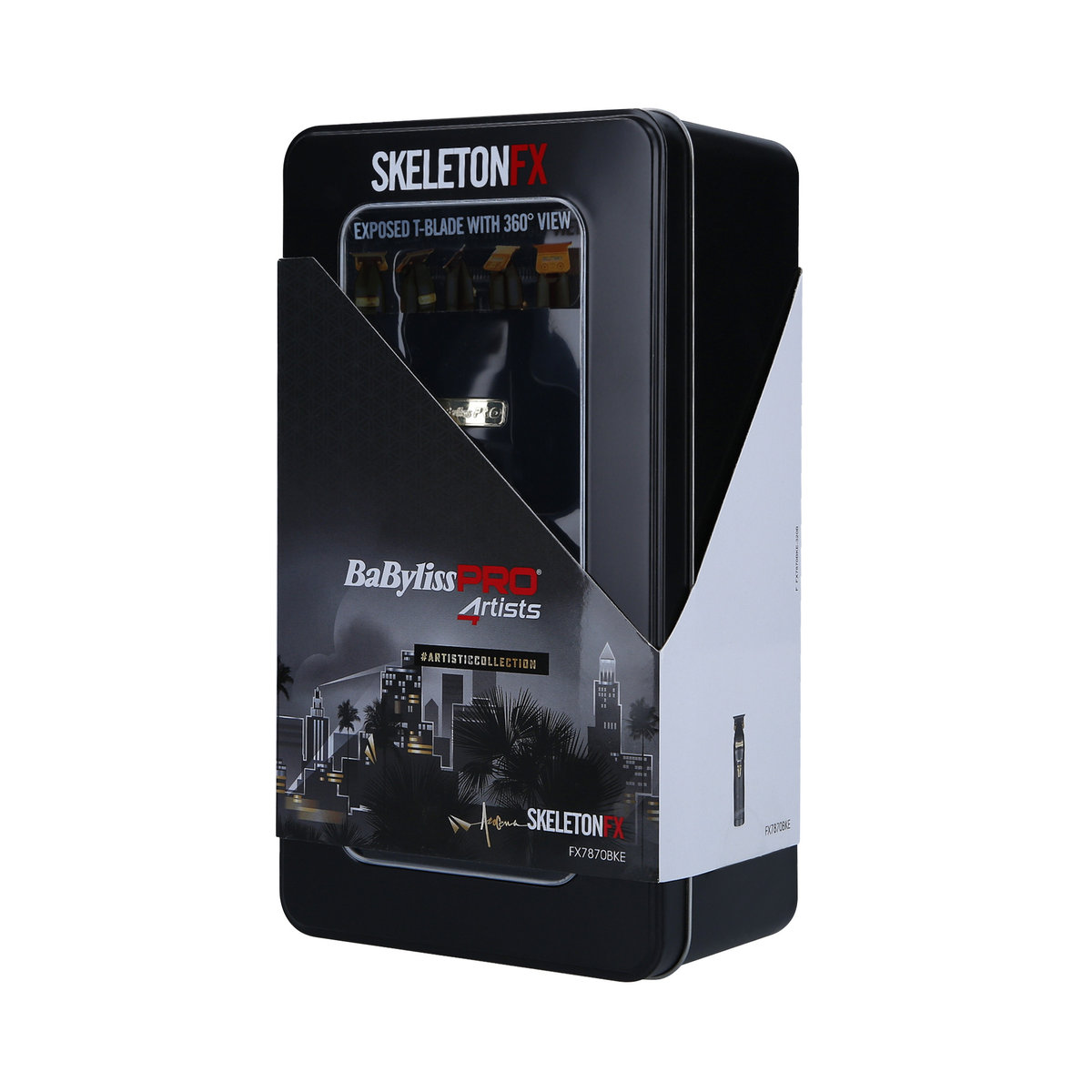 Babyliss Pro Skeleton Fx Trymer Szkieletowy Z Silnikiem Ferrari Black Fx7870Bke