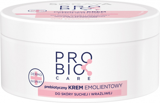 Soraya Probio Care, prebiotyczny krem emolientowy do skóry suchej i wrażliwej, 200ml