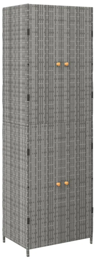 Elior Szara pojemna szafa gospodarcza do garażu C8-G51