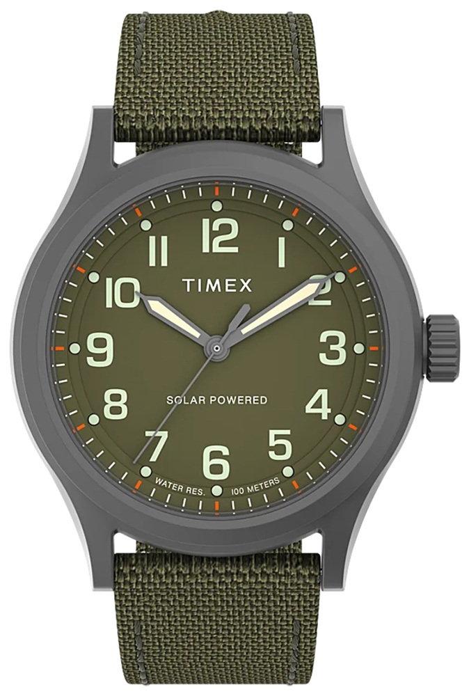 Zegarek Timex TW2V64700 Expedition North® Sierra Solar 40mm Eco-Friendly Fabric Strap