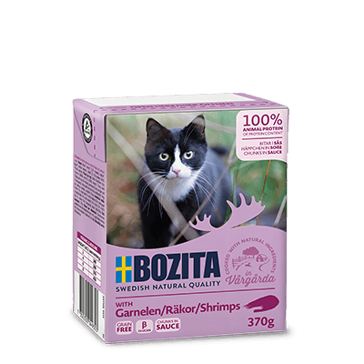 BOZITA Cat Krewetki W Sosie 370g