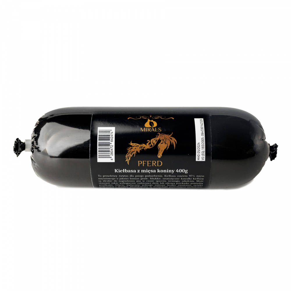 MIRALS Pferd - kiełbasa z mięsa koniny 400g