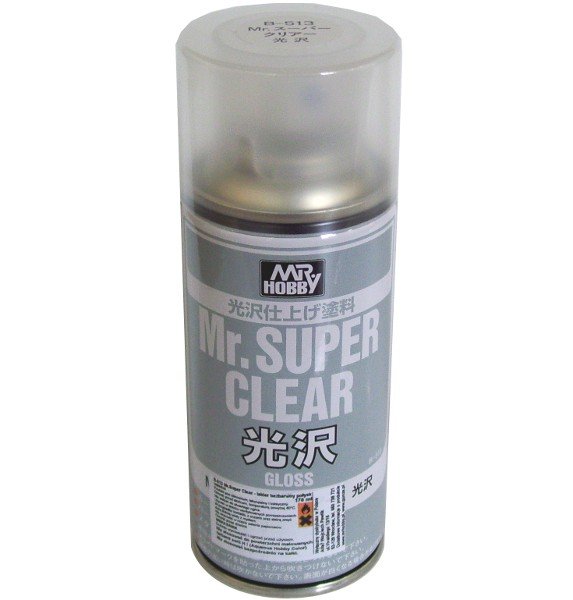 Фото - Збірна модель Farba akrylowa Mr.Super Clear Gloss / 170ml B513