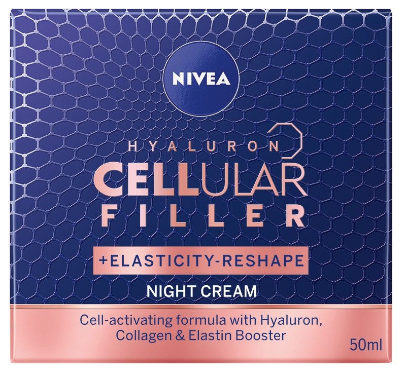 Nivea Hyaluron Cellular Filler krem modelujący na noc 50 ml