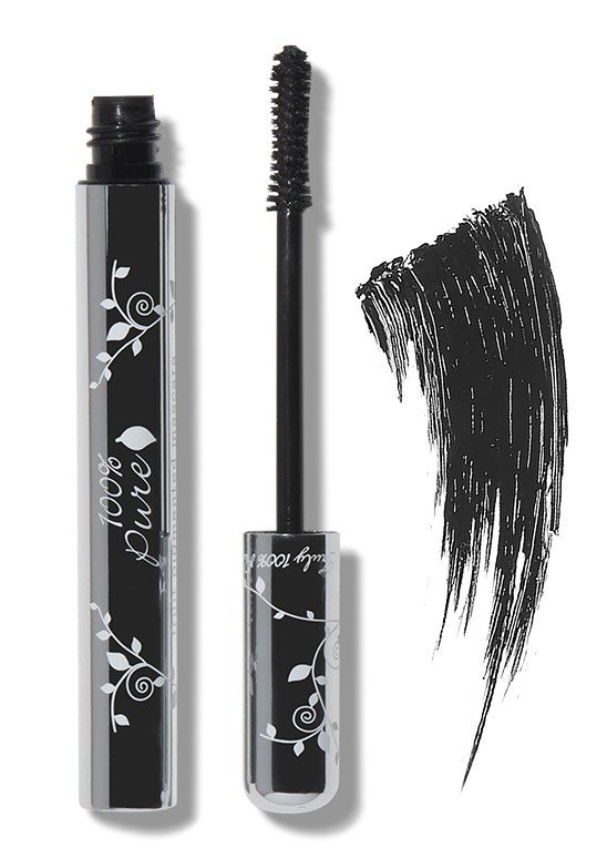 Maskara ultra wydłużająca - 100% Pure Mascara Fruit Pigmented Black Tea - Black
