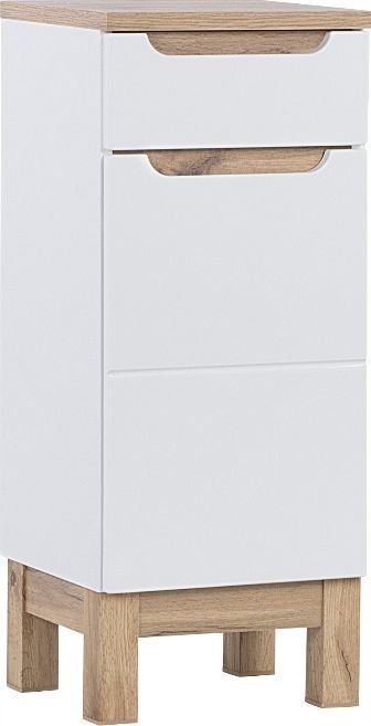 Szafka łazienkowa BALI WHITE 810 półsłupek biały