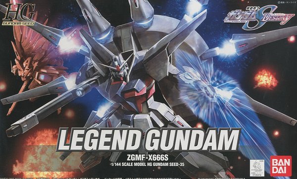 Bandai Figurka HG 1/144 LEGEND GUNDAM GUN55718