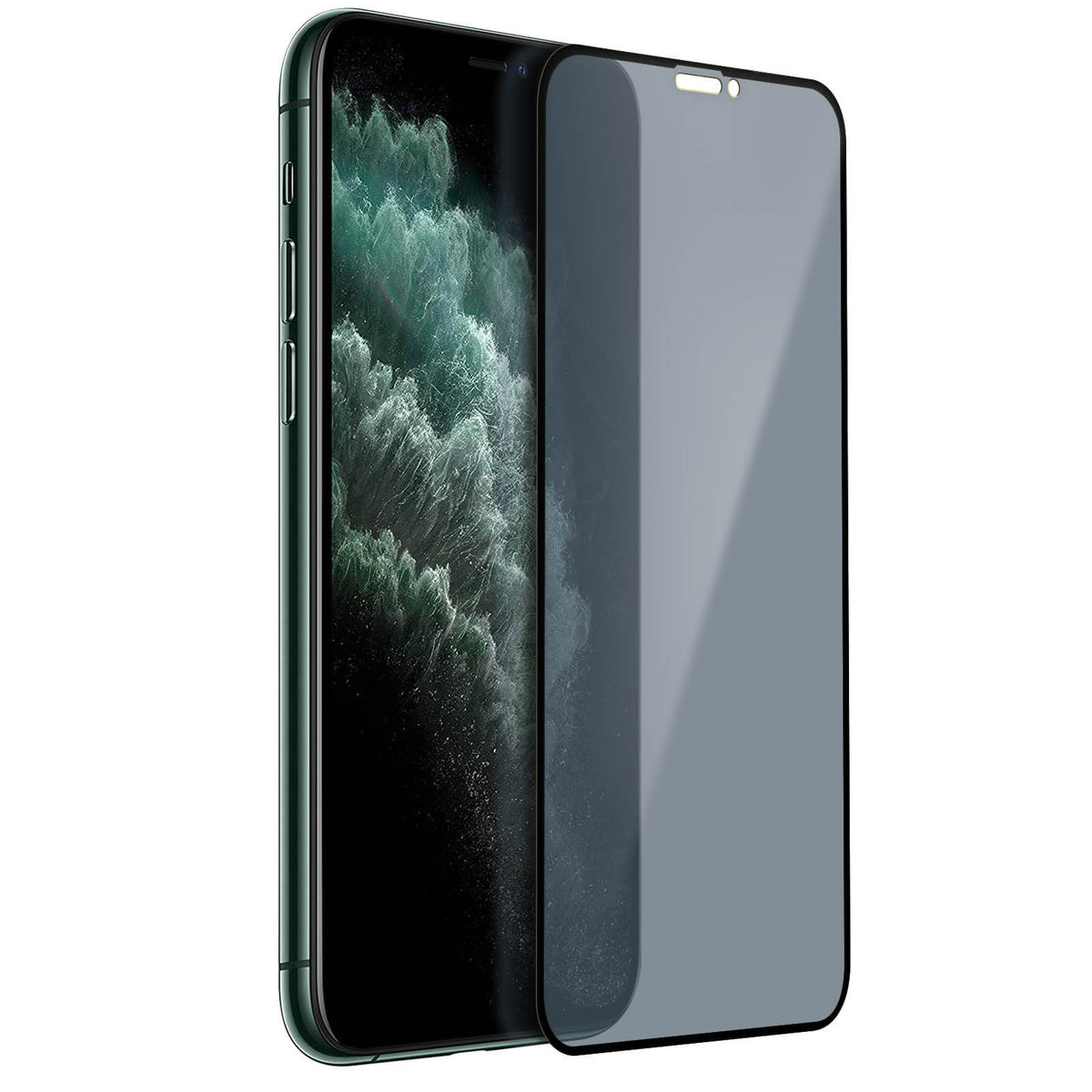 Zabezpieczenie ekranu do Apple iPhone 11 Pro, szkło hartowane z niebieskimi krawędziami