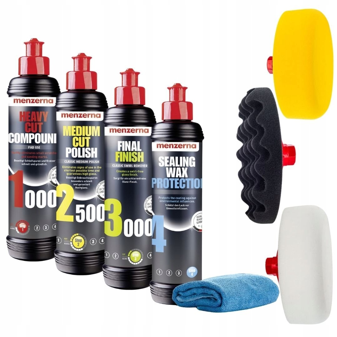 MENZERNA 250ml: 1000 + 2500 + 3000 + SW PROTECTION + PADY HML GWINT +  Fibra