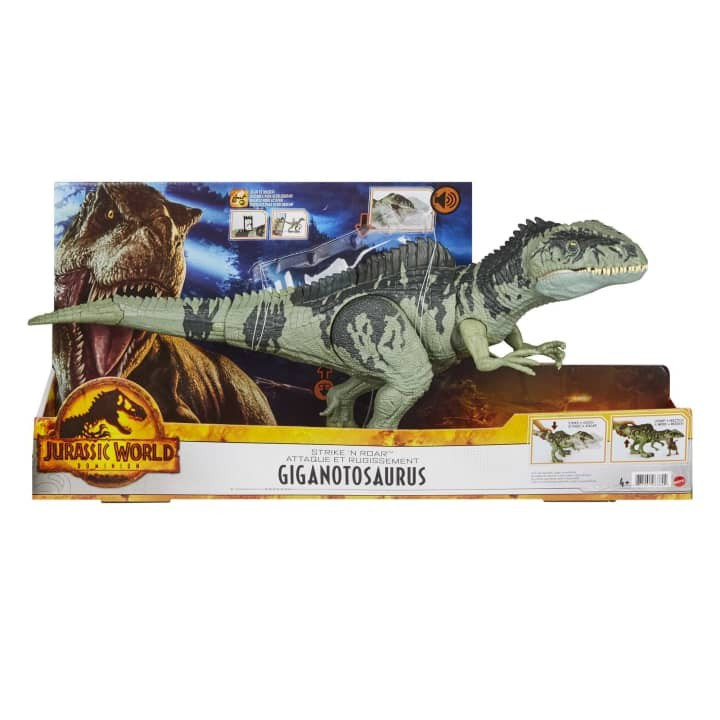 Mattel, Jurassic Park, Figurka Atak i Ryk Duży Dinozaur