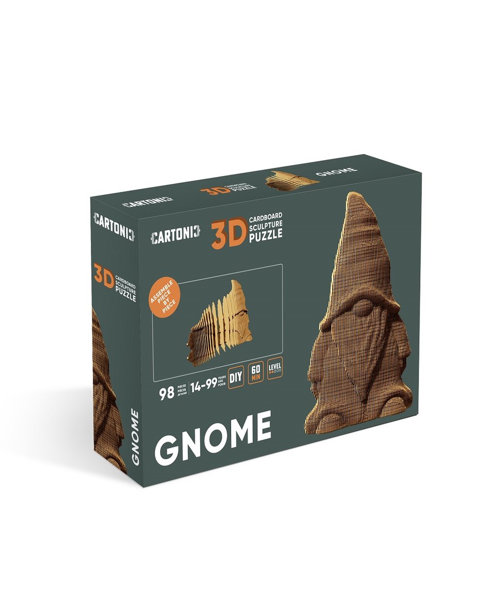 1IDEA.me, Puzzle 3D, Gnome Cartonic