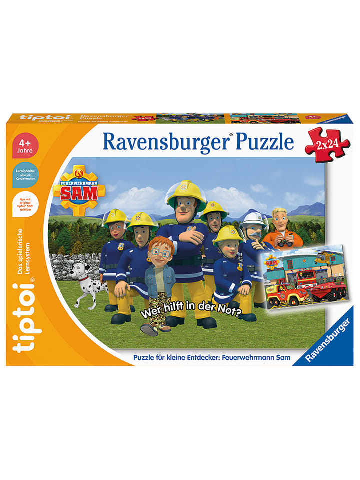 Feuerwehrmann Sam Puzzle (2 szt.) 