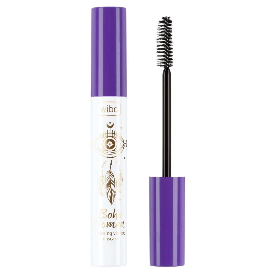 Boho Woman Coloring Mascara kolorowy tusz do rzęs Violet 8g