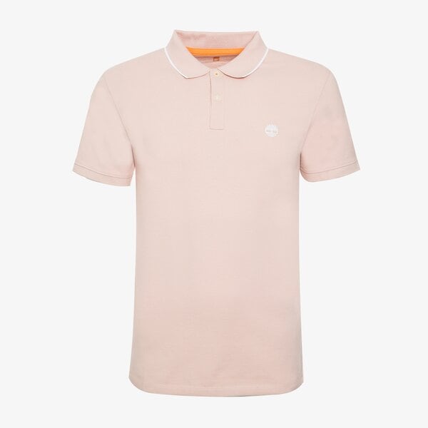 TIMBERLAND POLO SS MILLERS RIVER COLLAR NECK PRINT POLO - Timberland