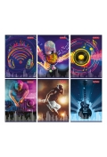 Herlitz Zeszyt A4/60k kratka Her Music Fol A 5