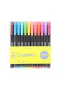 cienkopisy 12 kolorów paperdot