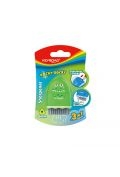 temperówka plastikowa z gumką keyroad rocky-docky pojedyncza blister