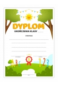 LearnHow Dyplom A4 uniwersalny - Natura 20szt