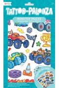 tatuaże zmywalne tattoo palooza - monster truck