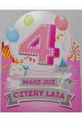 Karnet Urodziny 4 - YEKU