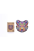 puzzle drewniane eko 39 brązowy niedźwiedź a3