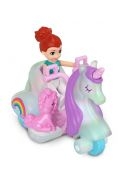 Figurki Polly Pocket Pollyville Motocykl Jednorożec