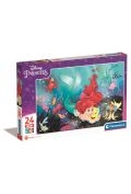Puzzle, Maxi elementy, Disney Księżniczki Mała Syrenka (24243), 24el.