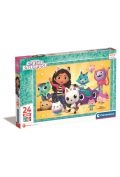 puzzle 24 el. super maxi kolor gabby's dollhouse