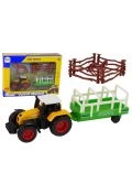 zestaw farma + traktor + koń