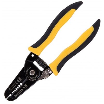 Deli Tools Ściągacz izolacji Deli Tools EDL2607 0.6-2.6mm czarno-żółty)