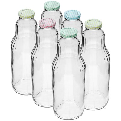 Butelka na sok 1 L z zakrętką twist off - fi 43