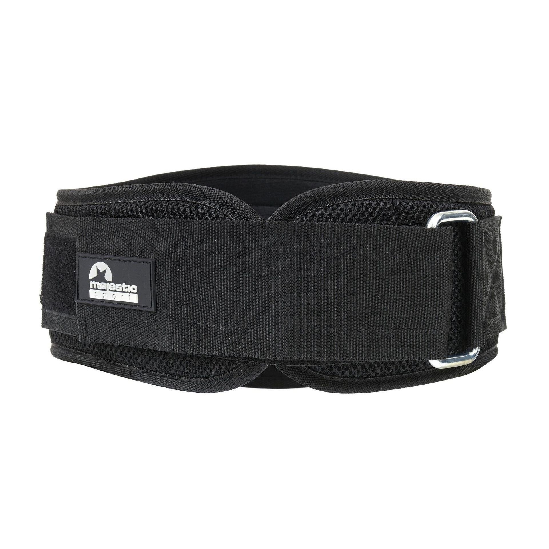 Pas Kulturystyczny Majestic Sport Eva Pro Czarny R. M