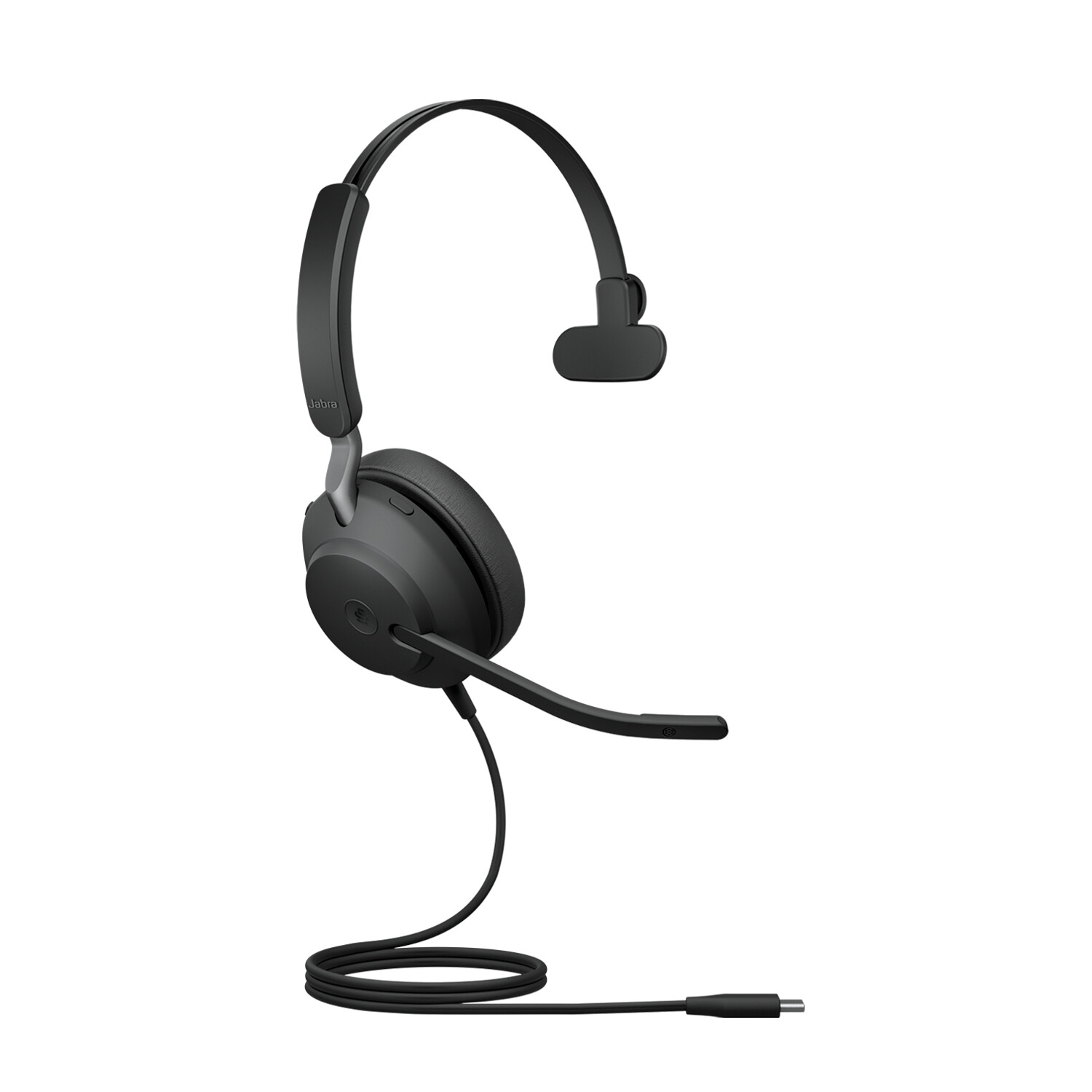 Jabra Evolve2 40 SE przewodowy zestaw słuchawkowy mono certyfikowany dla UC, z USB-C