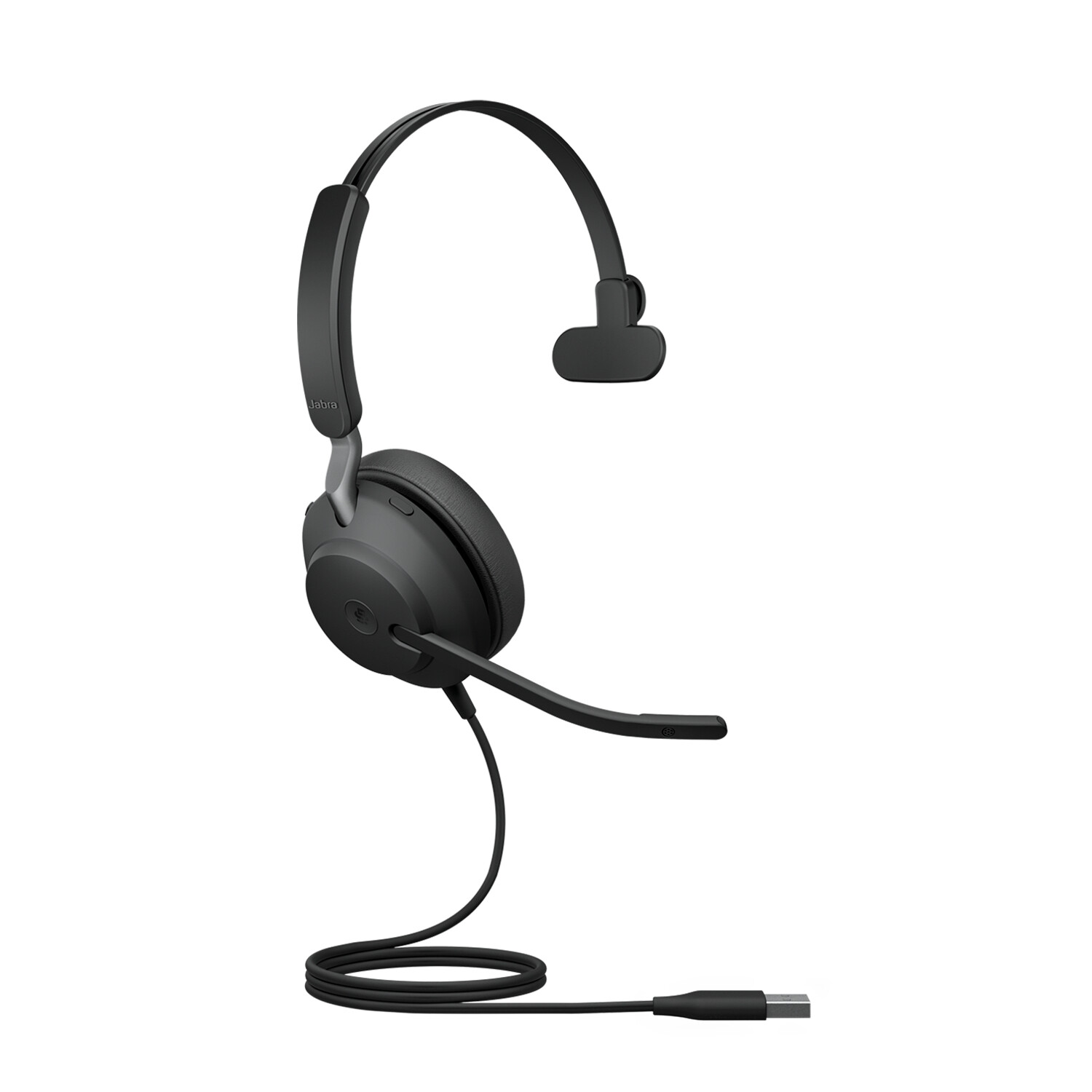 Jabra Evolve2 40 SE przewodowy monofoniczny zestaw słuchawkowy z certyfikatem UC, z USB-A