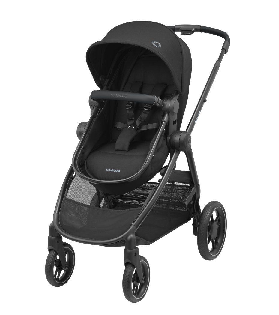 Maxi-Cosi, Wózek 2w1 Zelia³, Essential Black, Czarny (0-22kg)