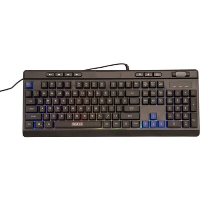 SPARCO Stealth SPMEMKEYBOARD czarno-niebieska