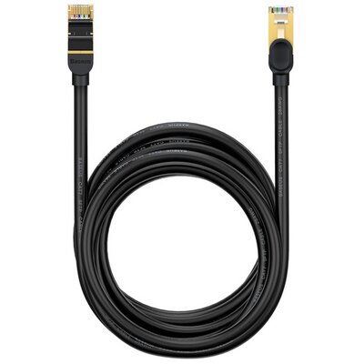 Kabel sieciowy Baseus Ethernet RJ45, 10Gb, 20m (czarny)