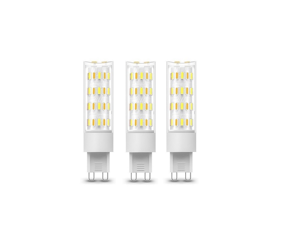 Immax NEO 07763C -ZESTAW 3x LED Żarówka ściemnialna NEO LITE G9/4W/230V Wi-Fi Tuya