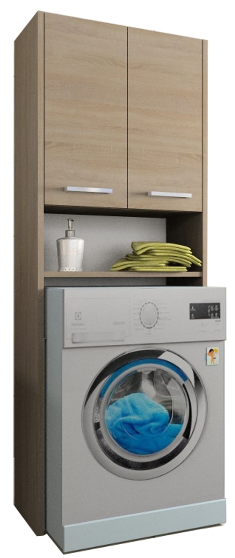 Szafka łazienkowa nad pralke LUNA 64 cm