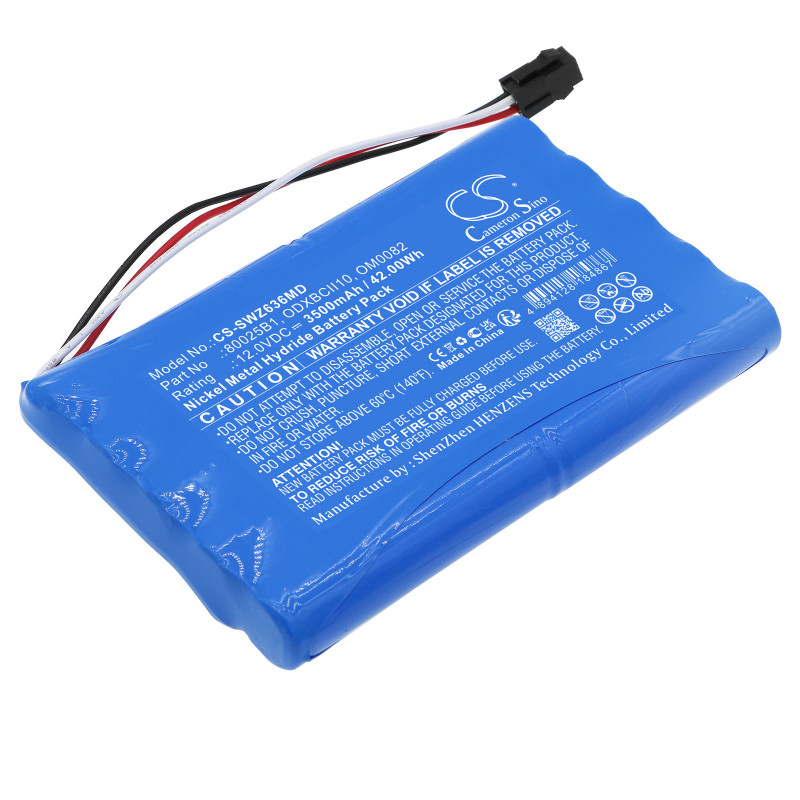 Smiths Advisor Patient Monitor 12-636A / 80025B1 3500mAh 42.00Wh Ni-MH 12.0V (Cameron Sino)