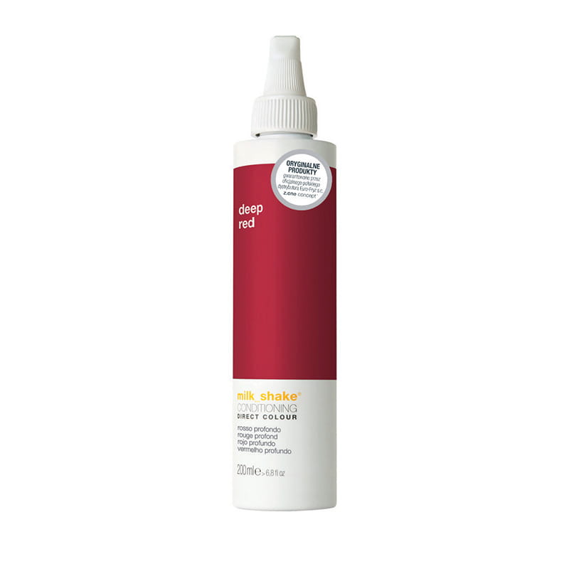 Milk Shake Direct Colour, odżywka koloryzująca do włosów, Deep Red, 200ml