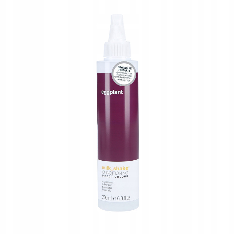 Milk Shake Direct Colour, odżywka koloryzująca do włosów, Eggplant, 200ml