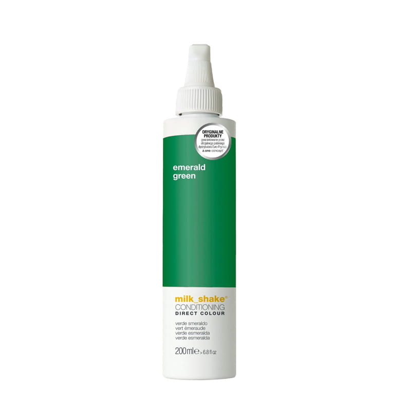 Milk Shake Direct Colour, odżywka koloryzująca do włosów, Emerald Green, 200ml