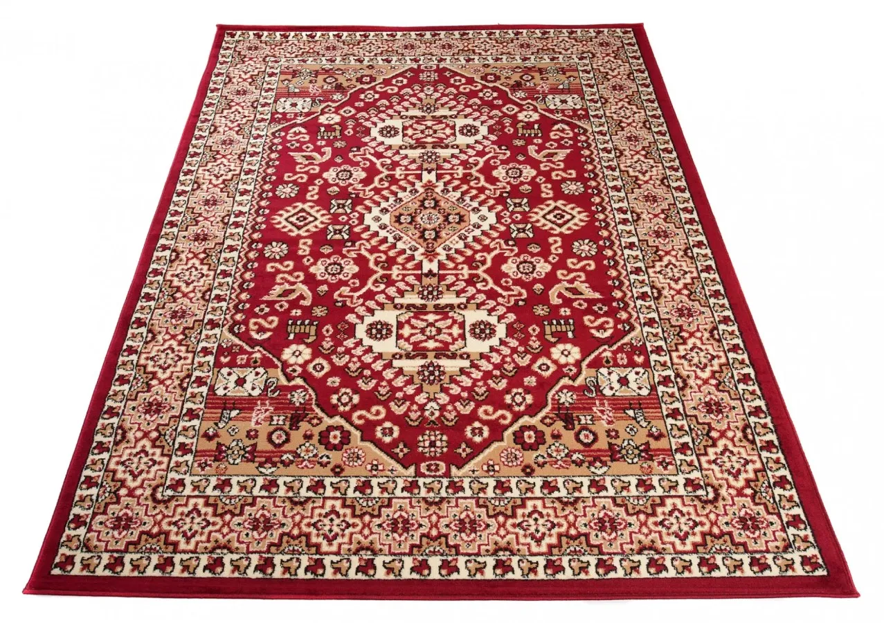 Bordowy dywan boho G4-S25