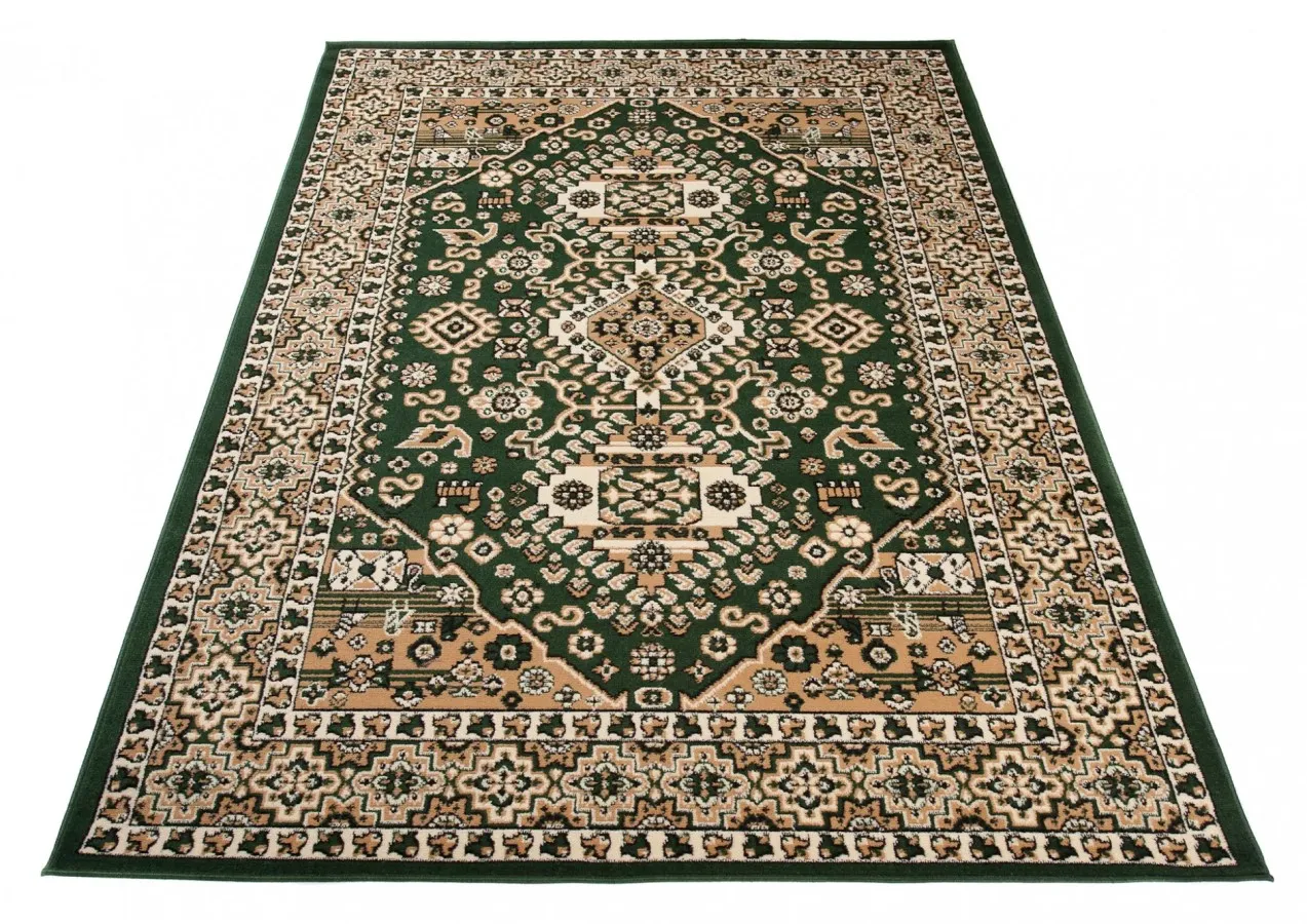 Zielony dywan boho R5-N37