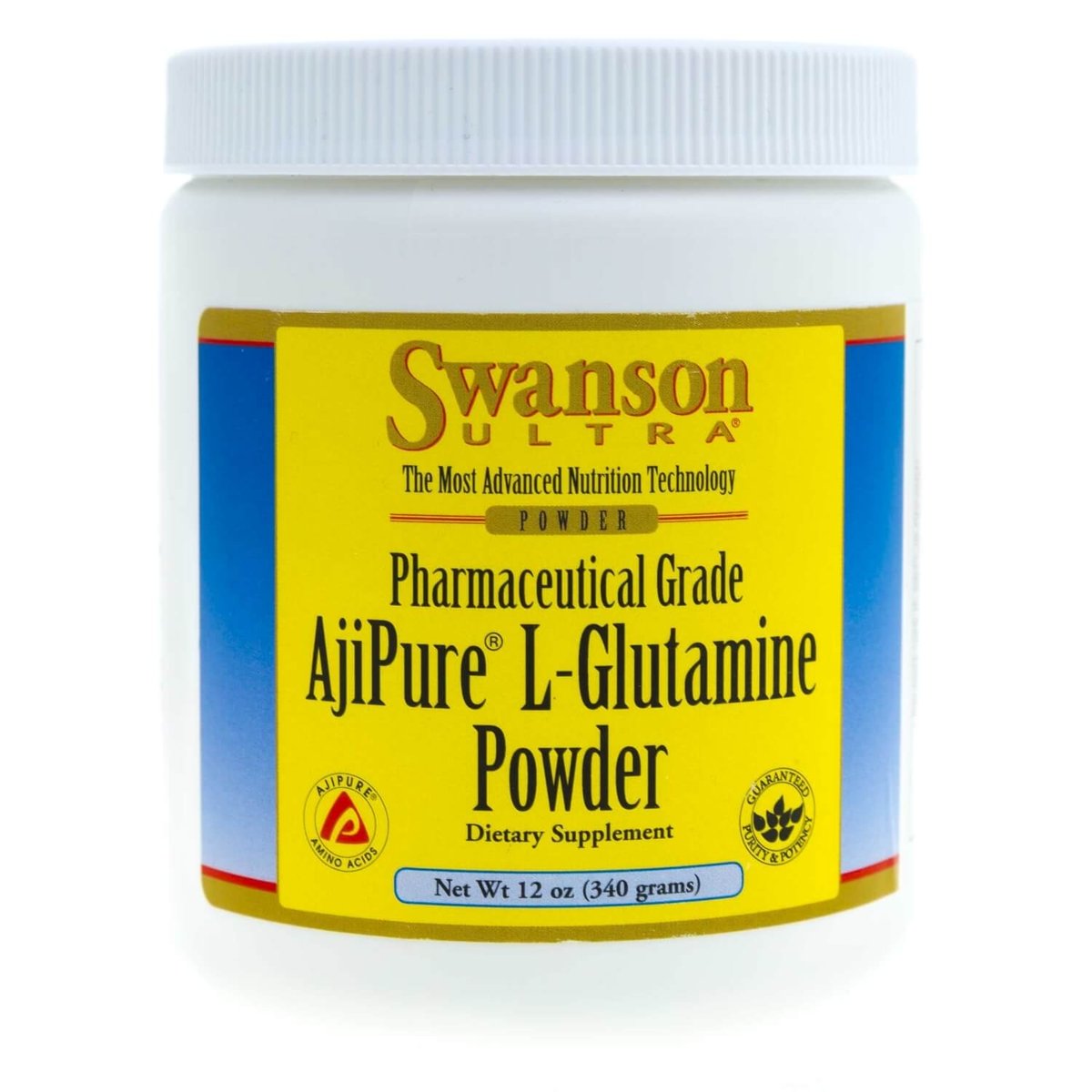 SWANSON Suplement diety AjiPure L-Glutamina w proszku 340 g