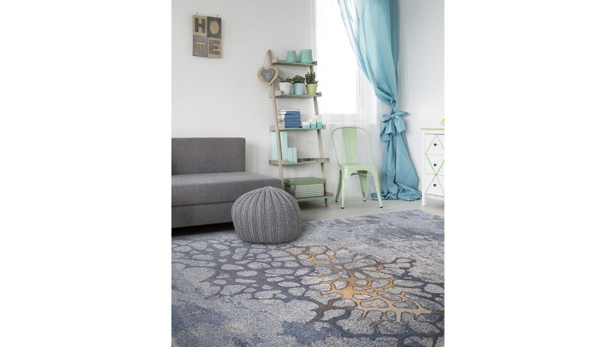 Dywan nowoczesny do salonu FOLGEN Popiel SOFT 240x330 cm