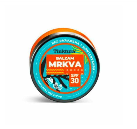 Tinktura, Balsam do opalania Marchewka z filtrem SPF30, 100ml