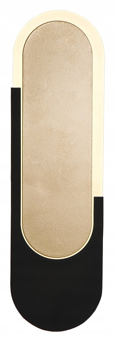 Wobako Dakar nowoczesny kinkiet lampa ścienna LED złoto-czarny